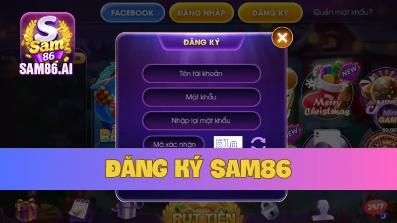 Gia nhập làm thành viên cổng game SAM86 chỉ với 3 bước